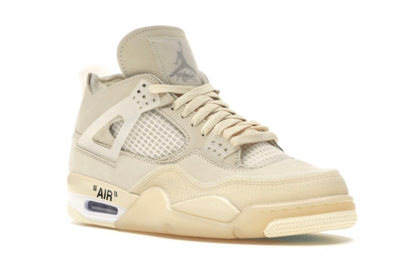 Jordan 4 Retro Off-White Sail – Universe Kickz