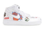 Nike Air Force 1 Mid Supreme NBA White