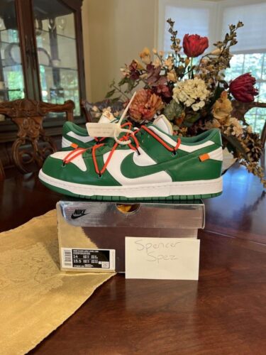 Nike Dunk Low Off-White Pine Green photo review