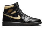 Jordan 1 Retro High Black Metallic Gold