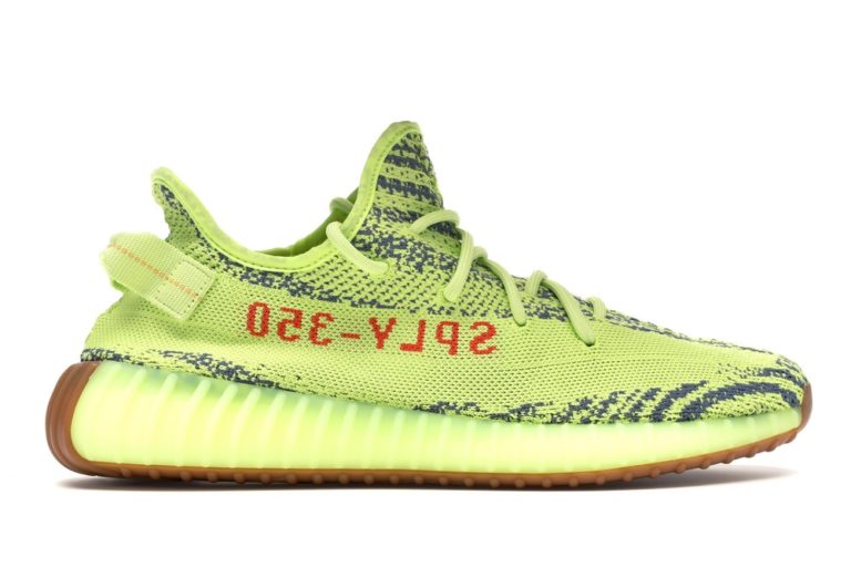 yeezys 350 v2 semi frozen yellow