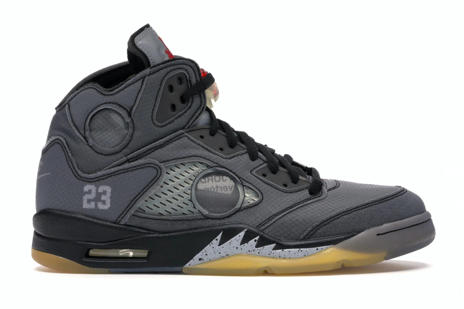 Jordan 5 Retro Off-White Black – Universe Kickz