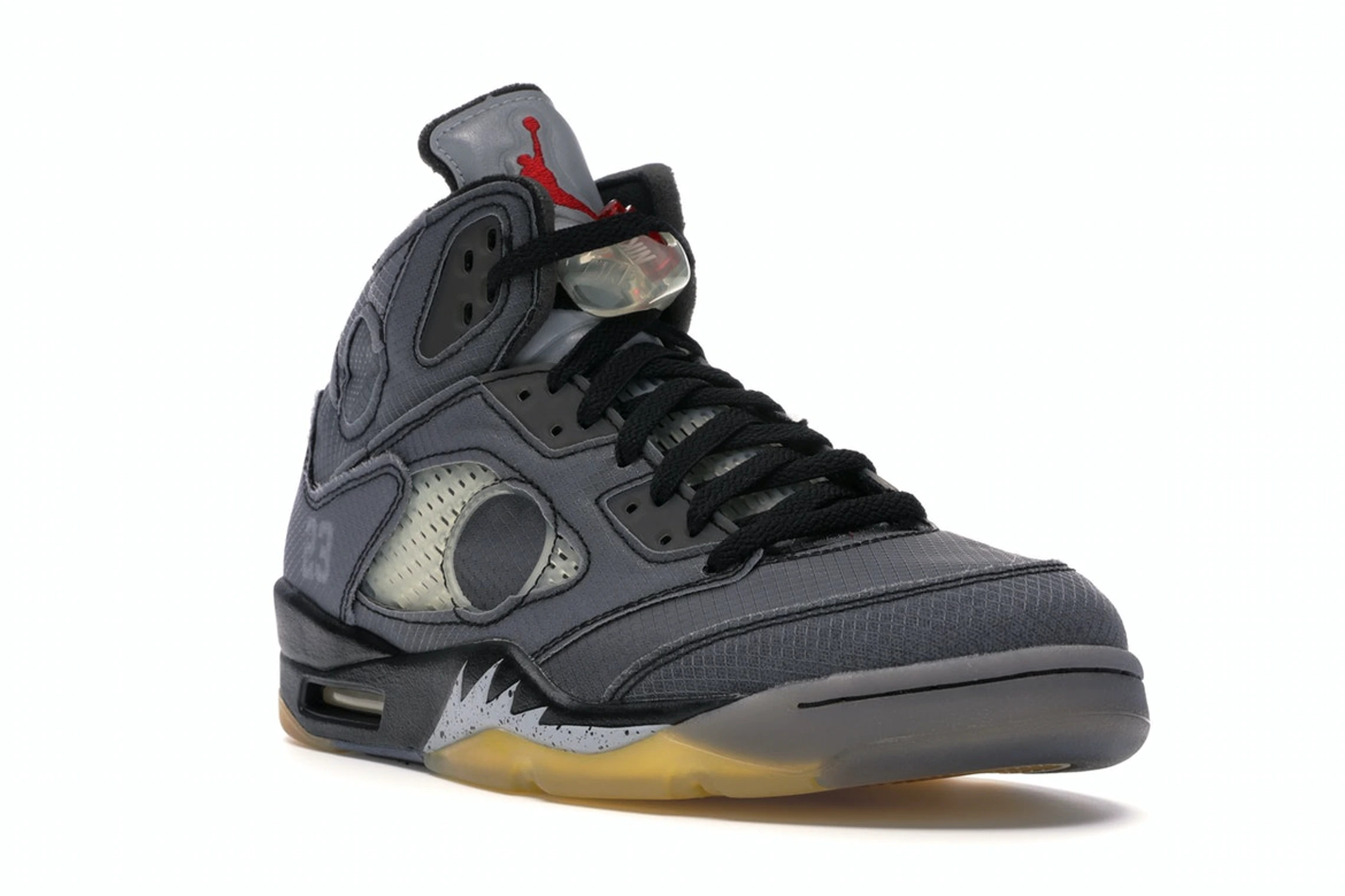 Jordan 5 Retro Off-White Black – Universe Kickz