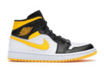 Jordan 1 Mid Laser Orange Black