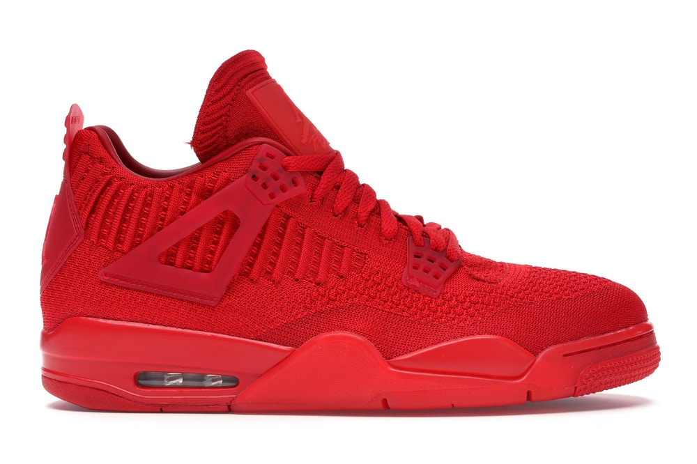 jordan 4 red flyknit
