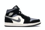 Jordan 1 Mid Satin Grey Toe