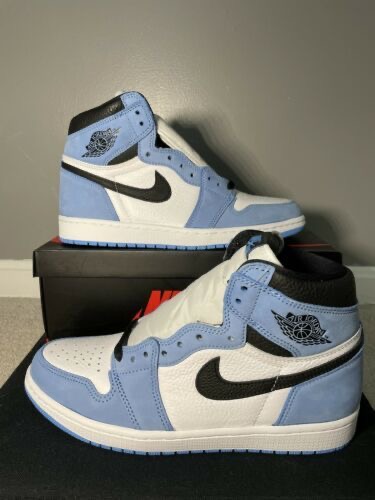 retro high white university blue black