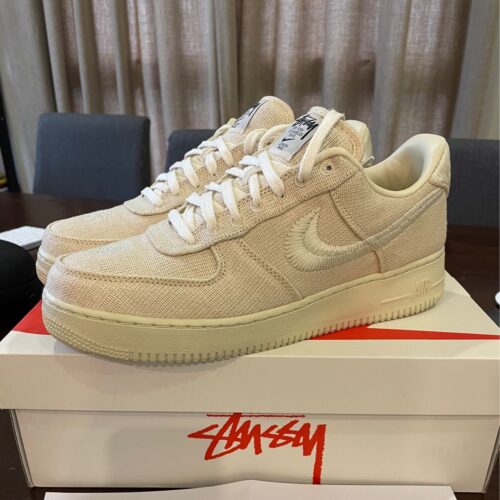 Nike Air Force 1 Low Stussy Fossil photo review