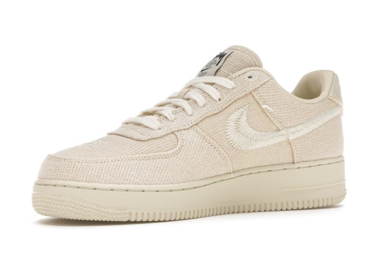 nike air force one low stussy fossil