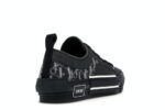 Dior B23 Low Top Canvas Oblique Black