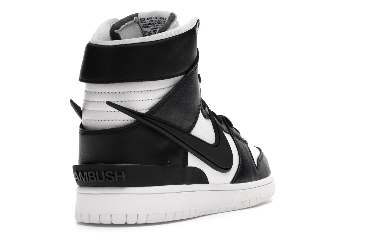 men ambush x nike dunk high black