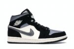 AJ 1 Mid Satin Grey Toe