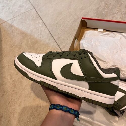 Dunk Low "Medium Olive" photo review