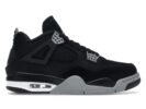 Jordan 4 Black Canvas