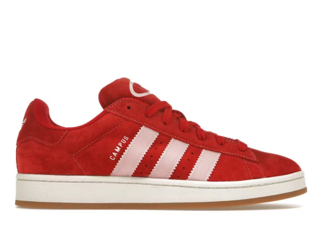 adidas Campus 00s Better Scarlet Clear Pink + Pink Laces Universe Kickz