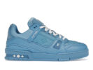 Louis Vuitton Trainer Blue Embossed Monogram