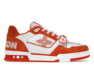 Louis Vuitton Trainer Monogram Denim Orange