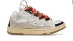 Lanvin Leather Curb White Ivory