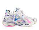 Balenciaga Runner Lilac Neon Pink Navy Mesh